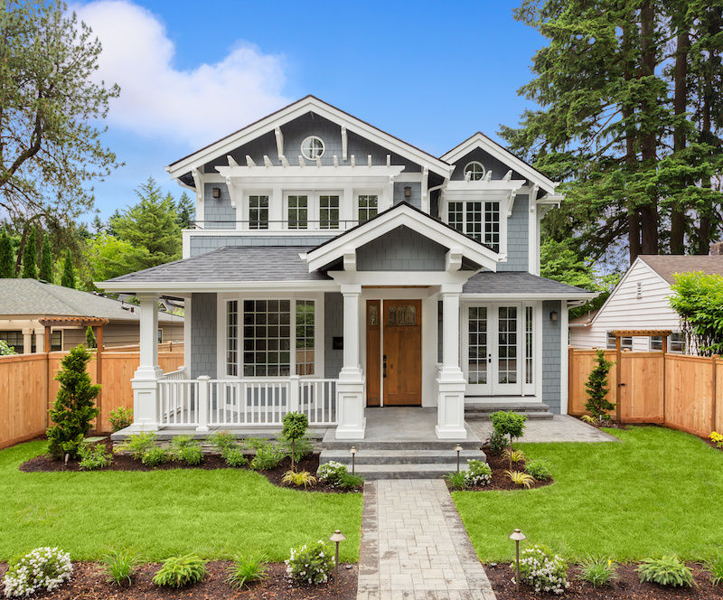 Beautiful, Newly Built Luxury Home Exterior