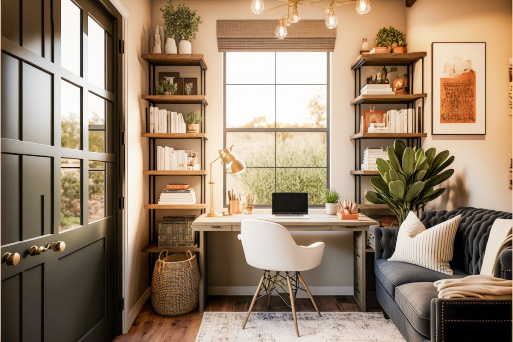 Home feature: stylish home office